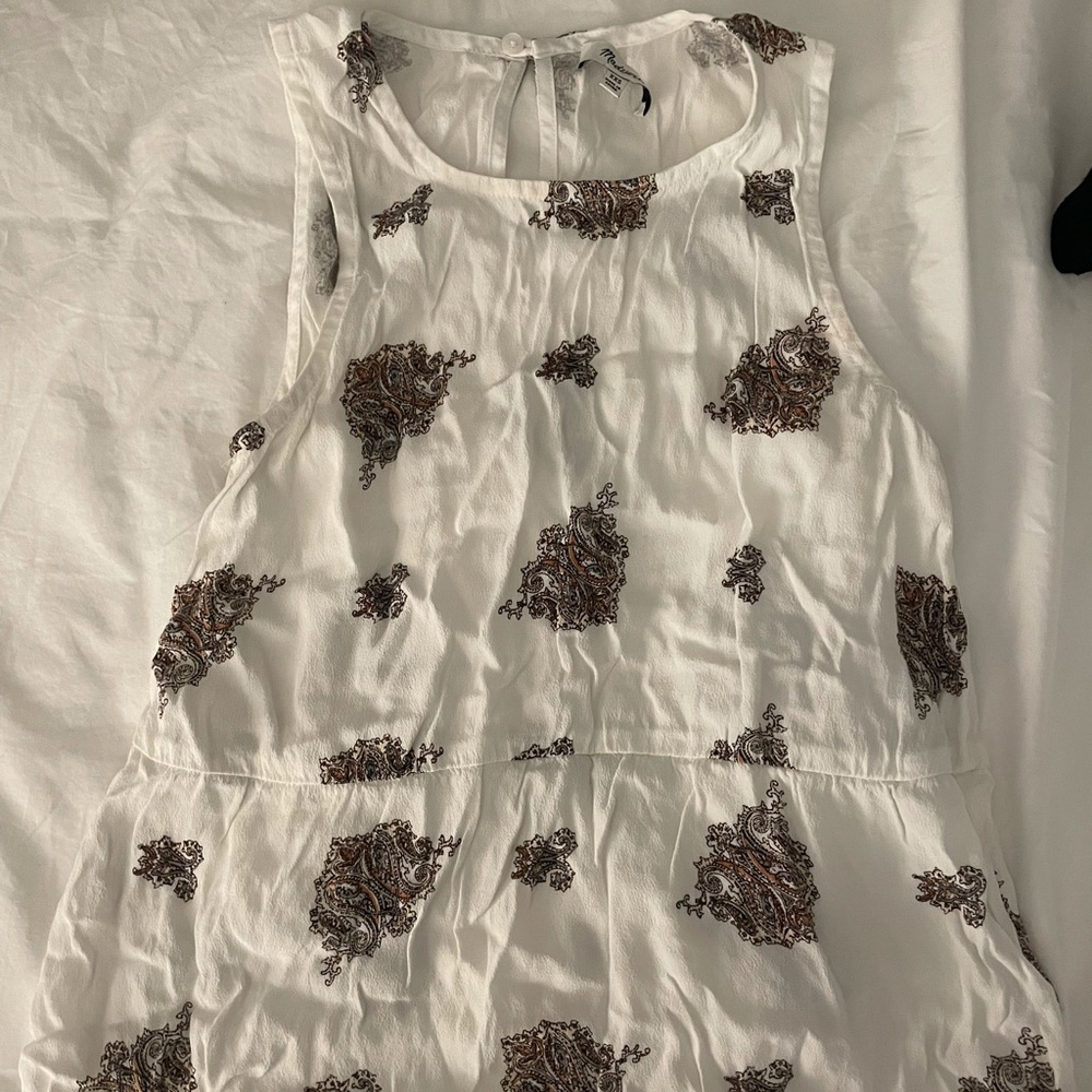 Madewell peplum top